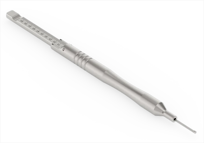 Medidor de Profundidade Ø2.5 - 4.5 mm 60 mm
