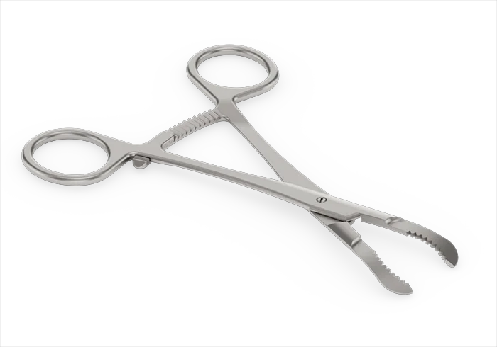 Pinça de Redução Ranhurada