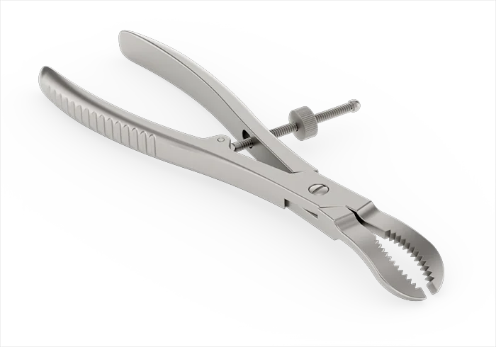 Pinça de Redução Ranhurada Pequenos